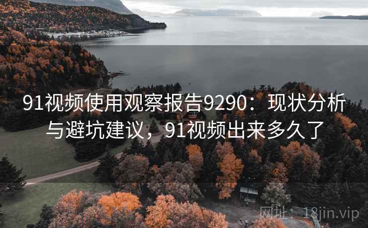 91视频使用观察报告9290：现状分析与避坑建议，91视频出来多久了